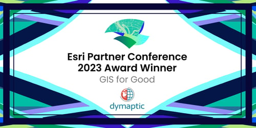 Dymaptic Receives Esri’s GIS for Good Award