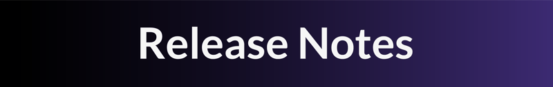 Release Notes