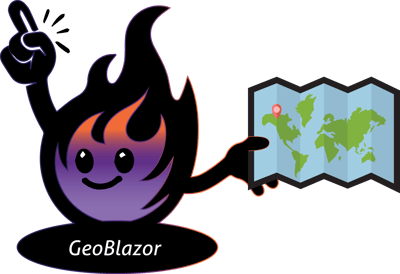 Smiling flame emoji holding a folded map