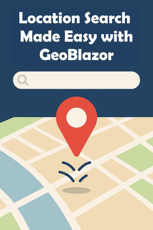 Search on a map right in your Blazor Web App