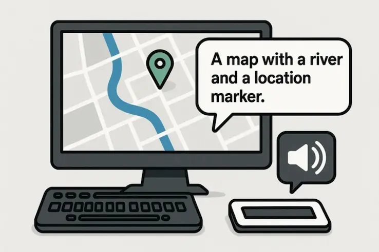 Accessible Map Agent: dymaptic's AI-Powered Solution for ArcGIS Map Accessibility